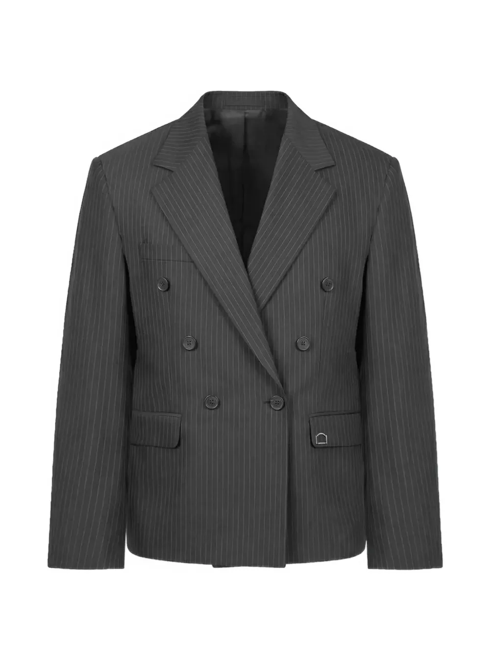 Reternity Signe Pinstripe Blazer In Grau