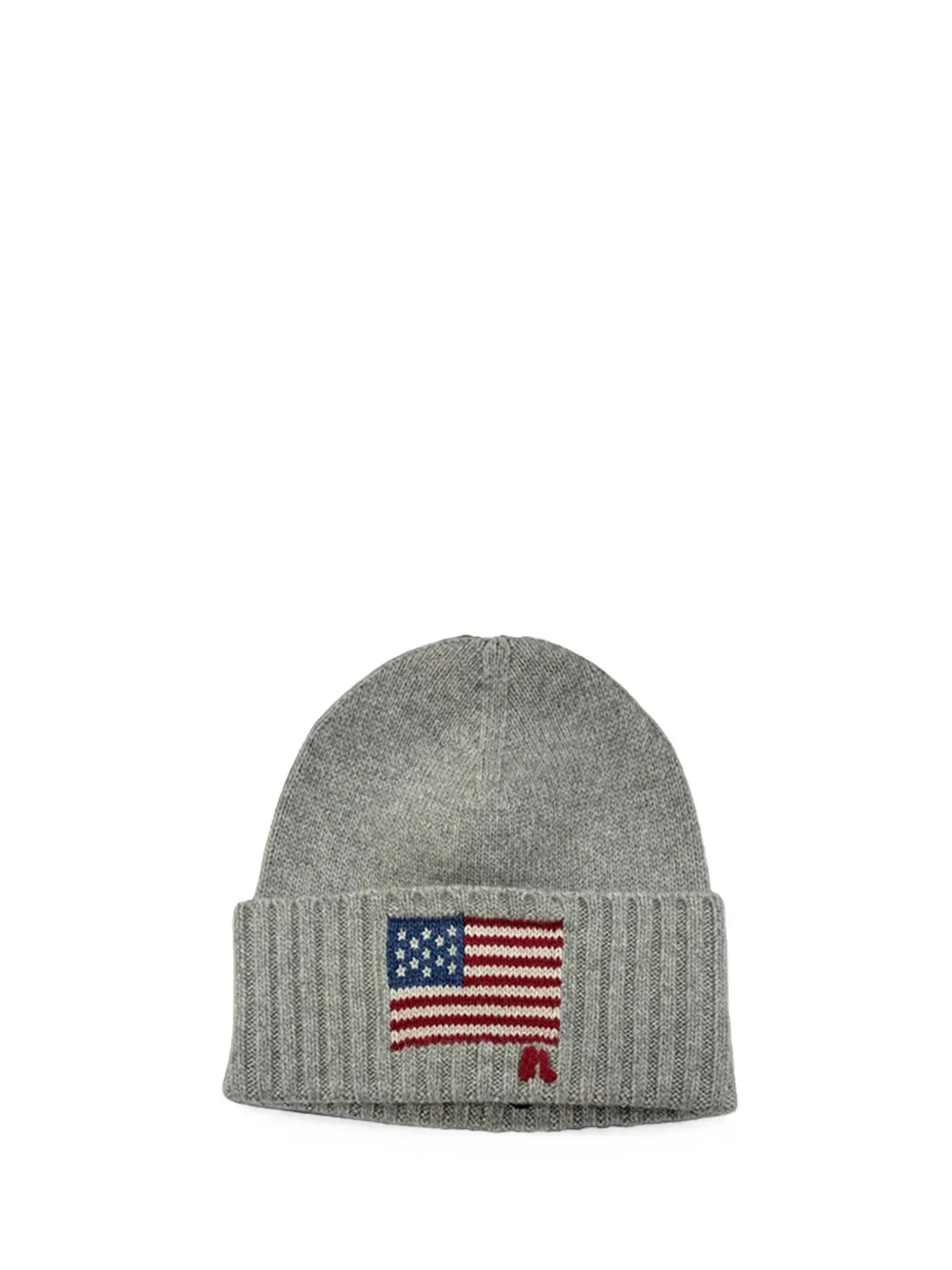 Polo Ralph Lauren Muts van wolblend met vlag-intarsia Grijs