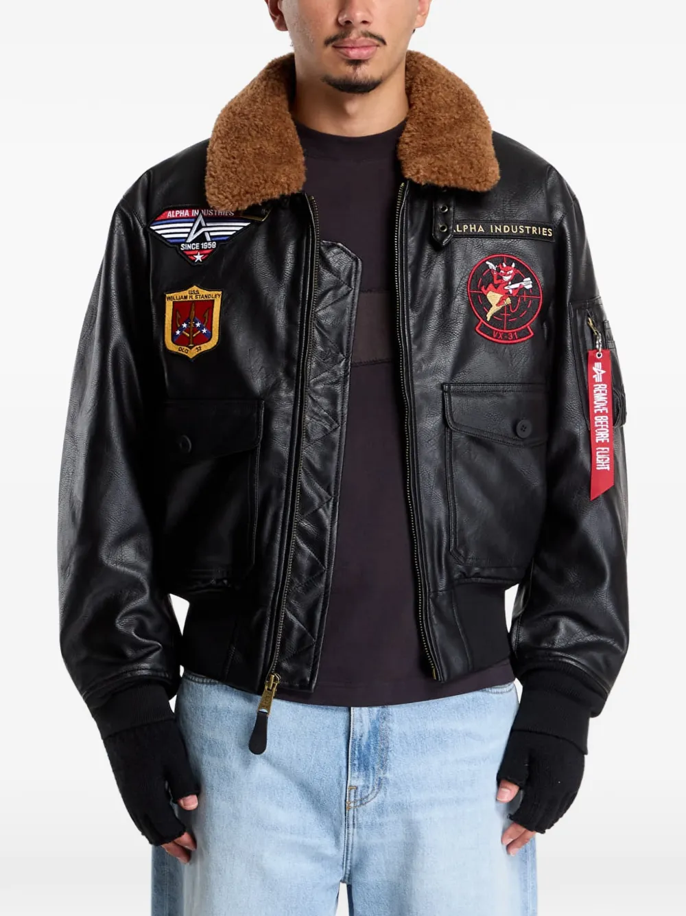 Alpha Industries G-1 Devils Brigade jacket | svart | Image 1