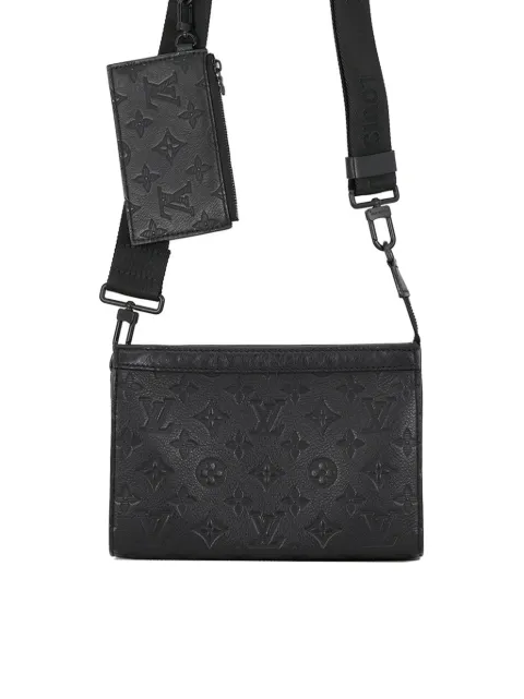 Louis Vuitton Pre-Owned 2021-2026 Monogram Shadow Gaston Wearable Wallet crossbody bag