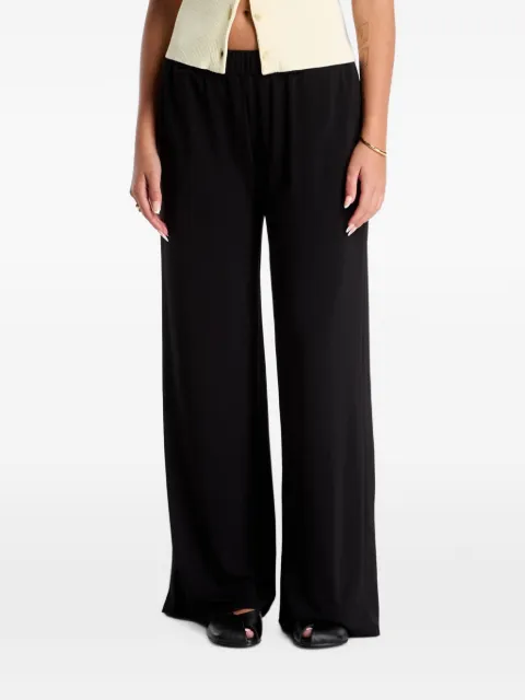 SAMSOE SAMSOE elasticated-waistband wide-leg trousers