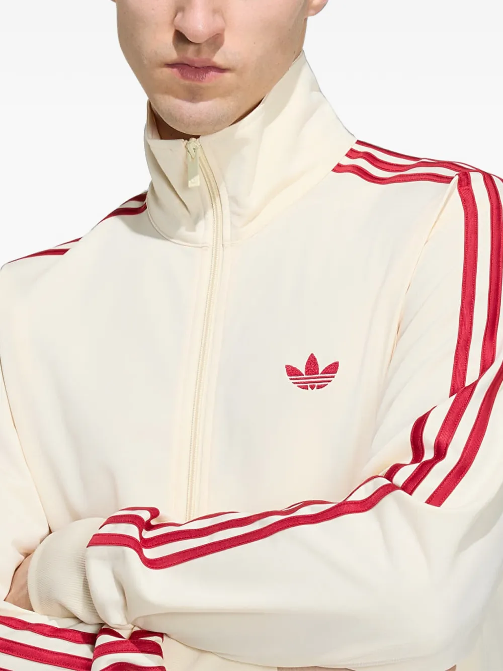 adidas Firebird trainingsjack Beige