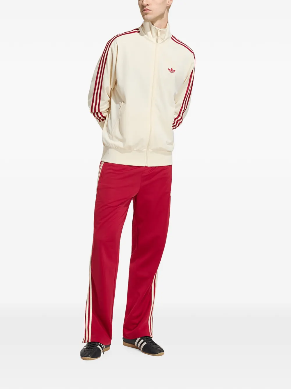 adidas Firebird trainingsjack Beige