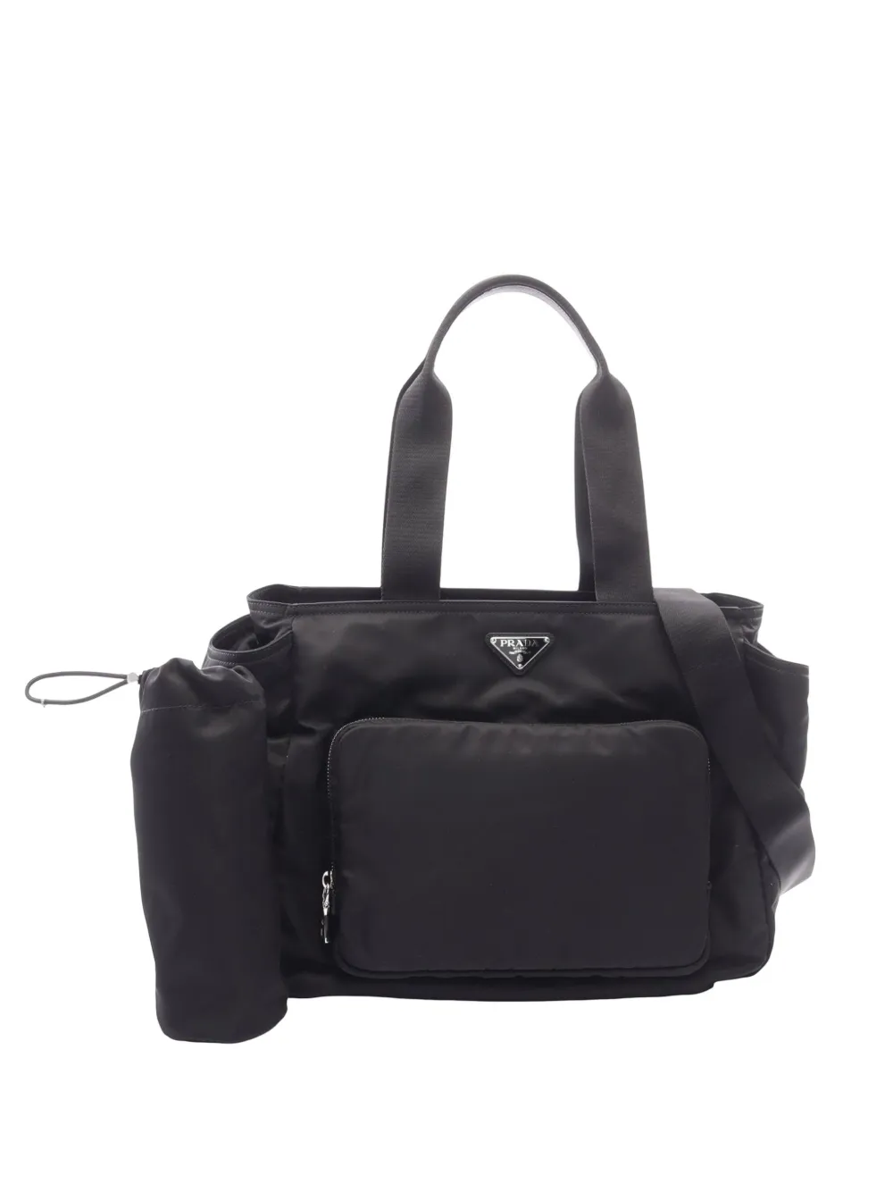 Prada Pre-Owned 2013-2026 mini Satchel-Tasche aus Re-Nylon - Schwarz
