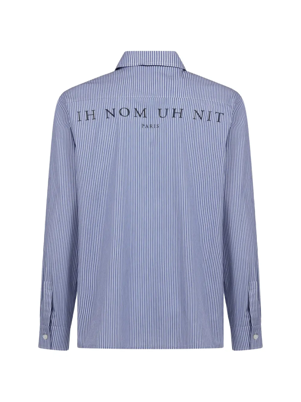 Ih Nom Uh Nit L'impératrice-print striped shirt Blauw