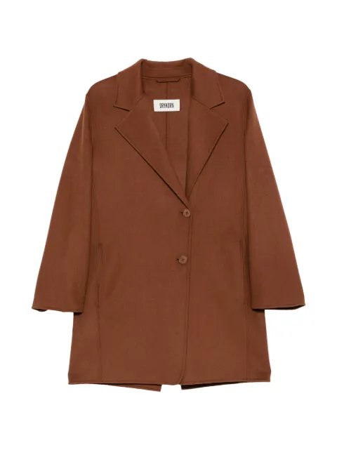 Drykorn notched-lapel single-breasted coat