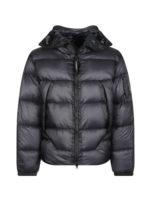 C.P. Company D.D. Shell Explorer Lens Down Jacket | Blue | FARFETCH