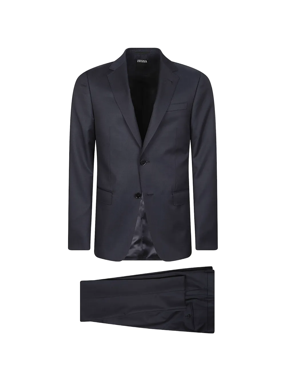 Zegna single-breasted wool suit
