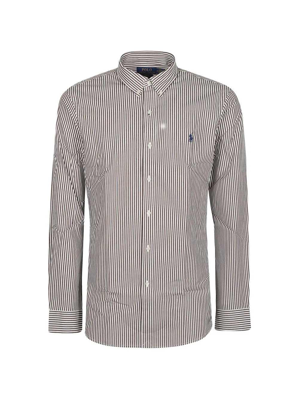 Polo Ralph Lauren vertical-stripe button-down shirt Bruin