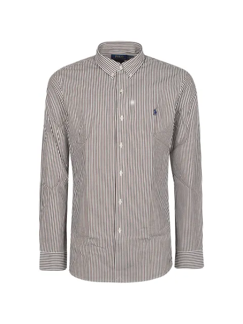 Polo Ralph Lauren camisa con rayas verticales estampadas