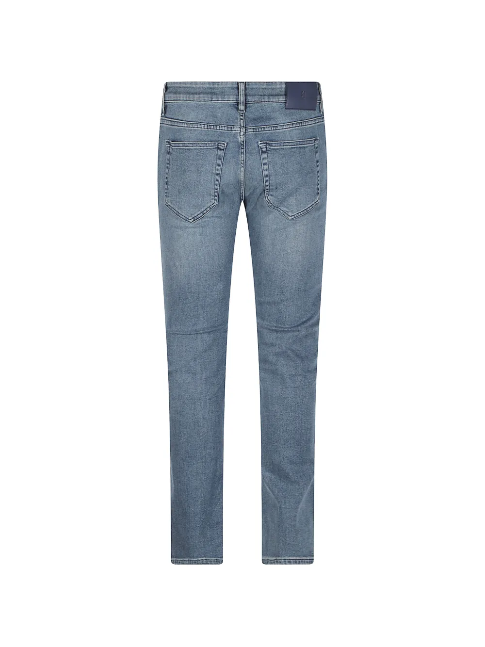 PT Torino Jeans met vervaagd effect en whisker-effect Blauw