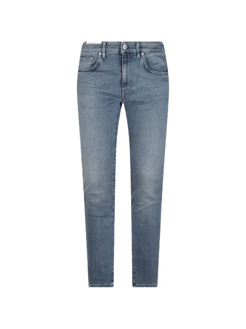 PT Torino faded-effect whiskered jeans
