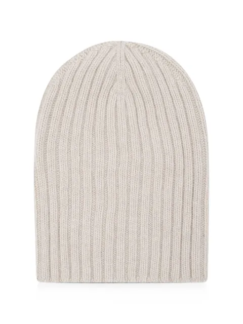 Aragona ribbed-knit cashmere beanie hat
