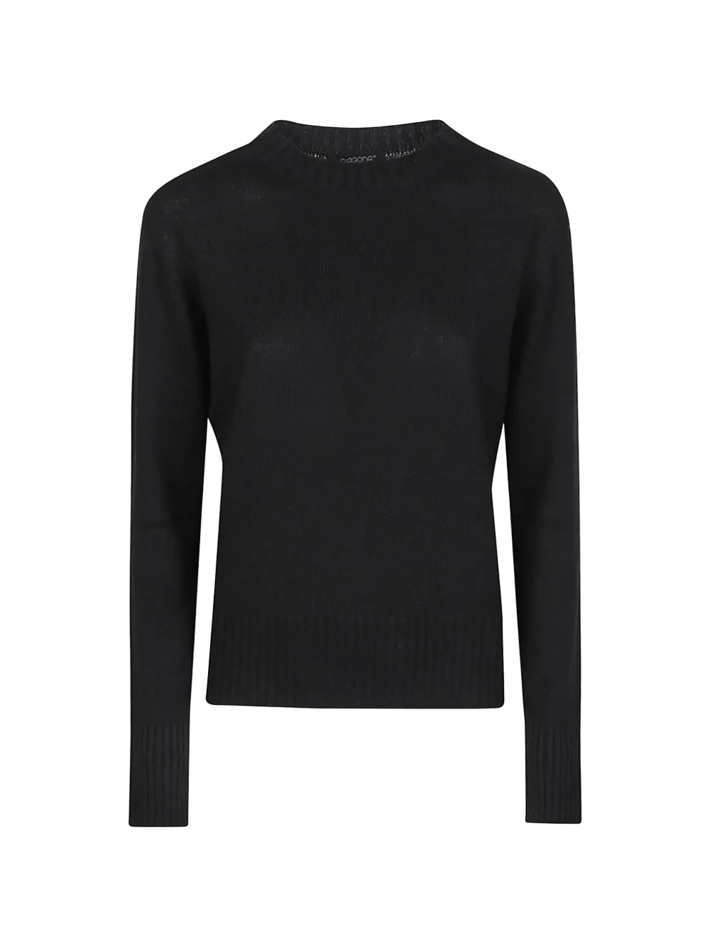 Aragona Fine-knit Cashmere Sweater In Black