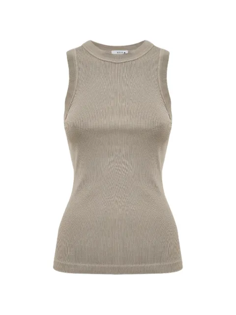 AGOLDE camiseta de canalé Leigh
