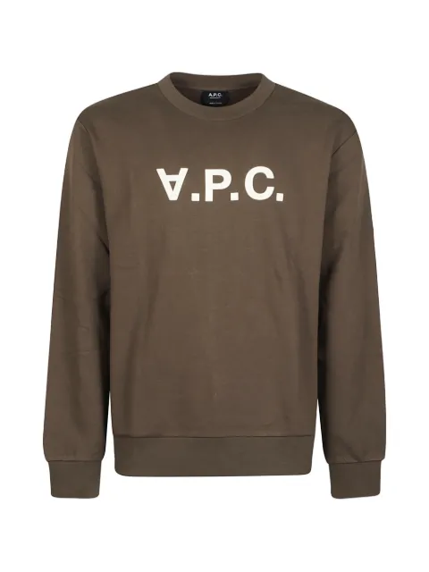 A.P.C. logo-print sweatshirt
