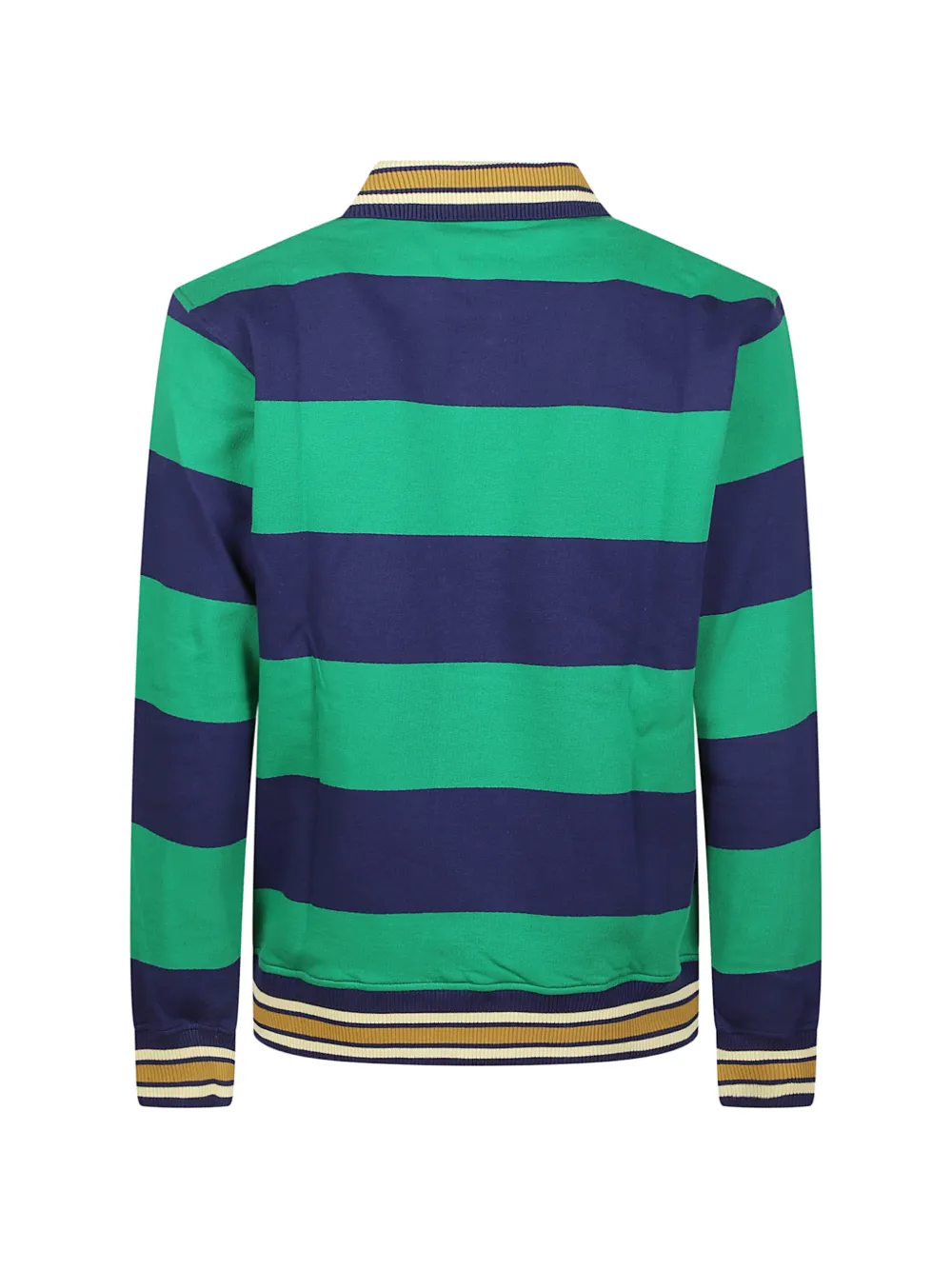 Drôle De Monsieur Gestreept poloshirt Groen