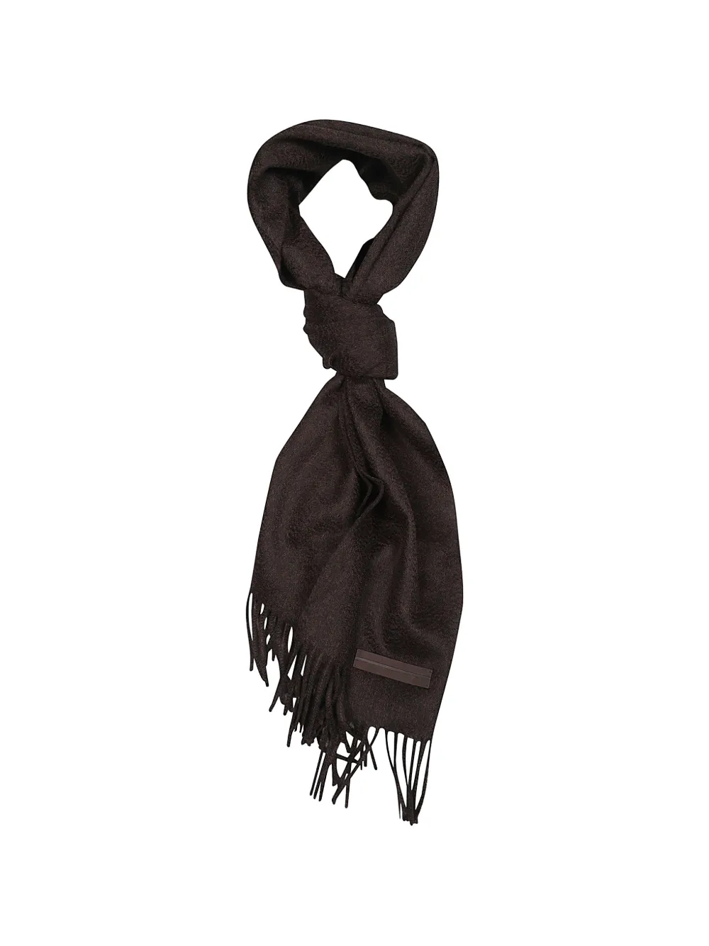 Zegna fringed-edge cashmere scarf