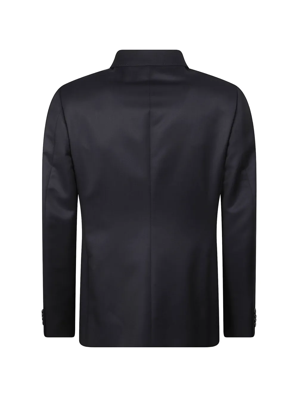 Zegna Wollen pak met enkele rij knopen Zwart