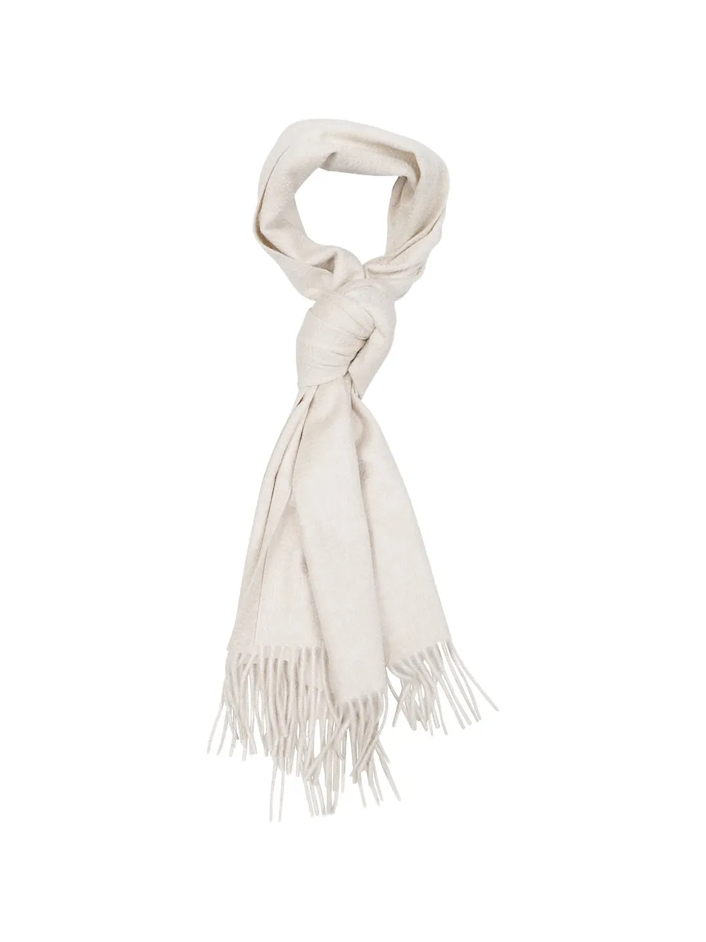 Zegna fringed cashmere scarf
