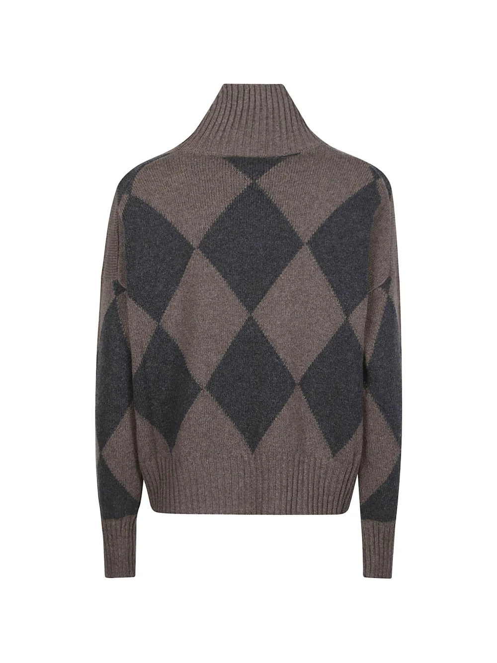Aragona Coltrui met argyle-patroon Bruin