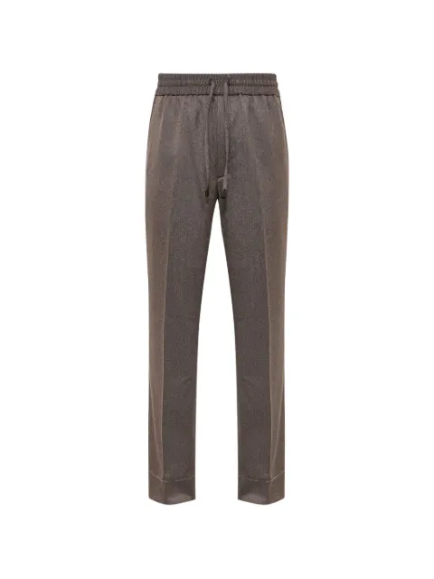 Brioni Asolo drawstring wool trousers