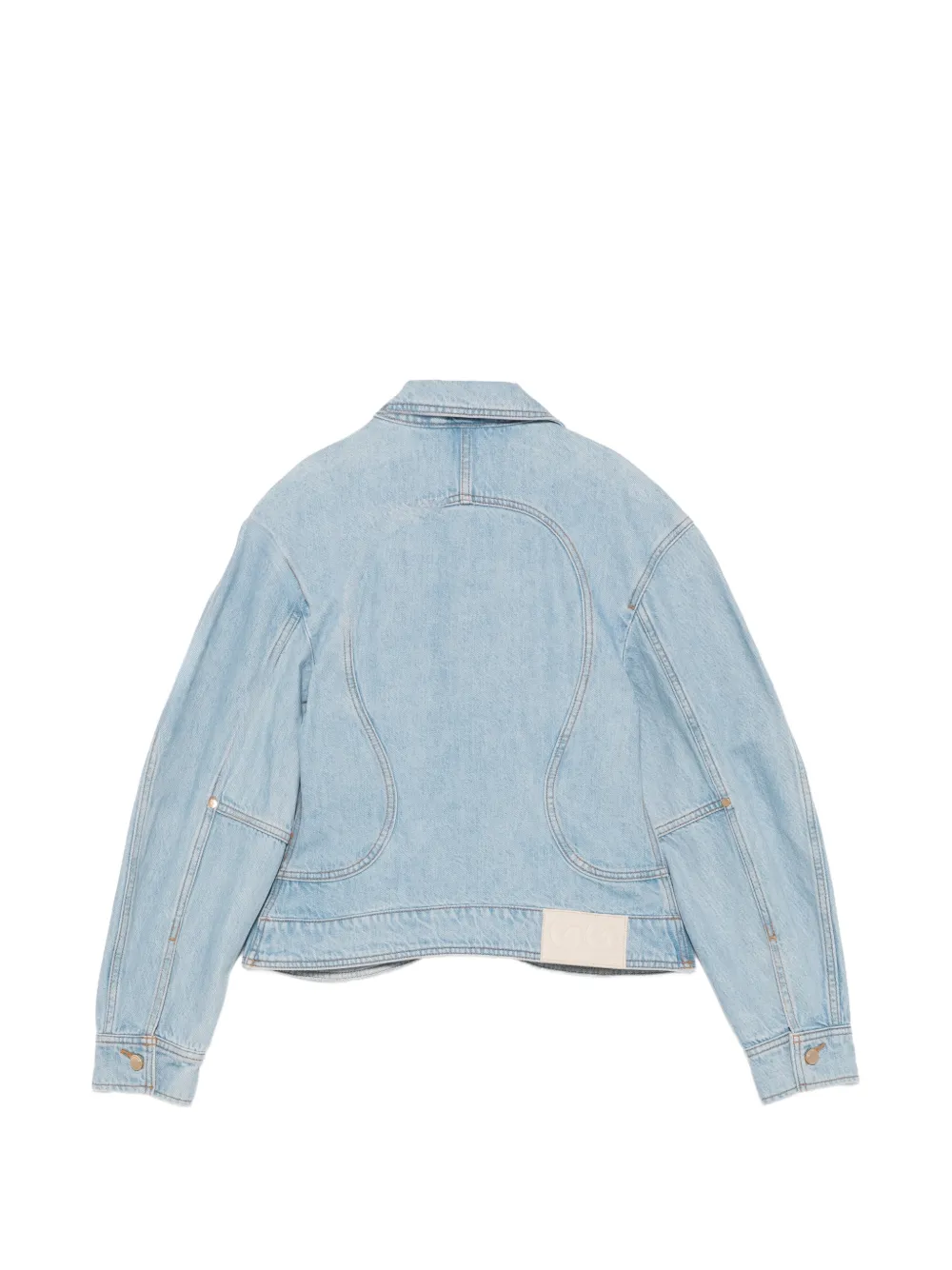 Cult Gaia Jack met gewelfd vlak Blauw
