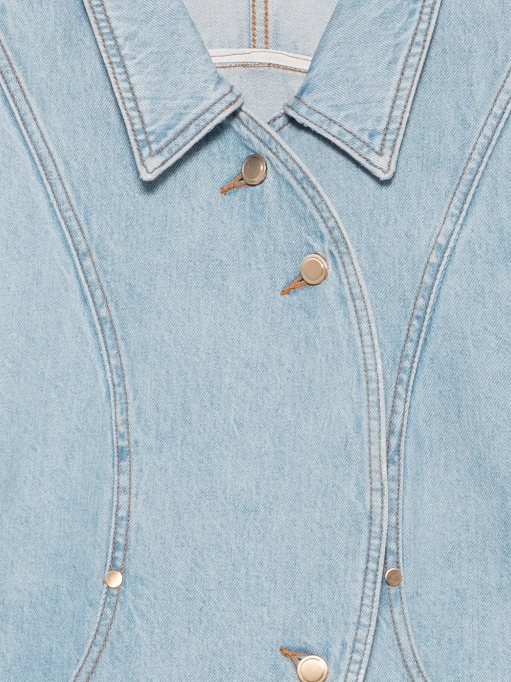 Cult Gaia Jack met gewelfd vlak Blauw