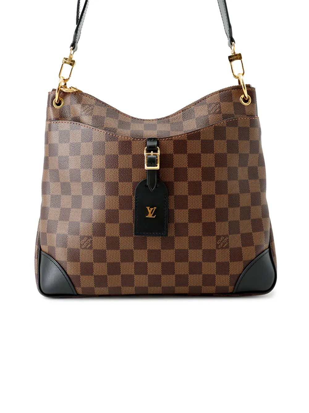Louis Vuitton Pre-Owned 2000-2026 Damier Ebene Odeon MM crossbody bag - Brown