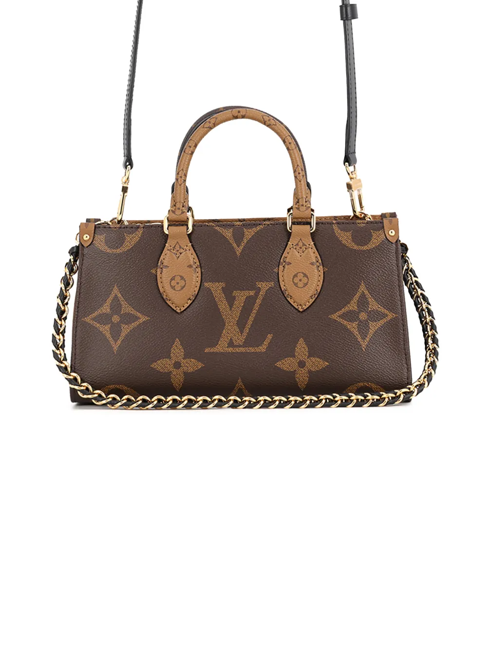 Louis Vuitton Pre-Owned 2021-2026 Monogram Giant OnTheGo East West satchel - Marrone