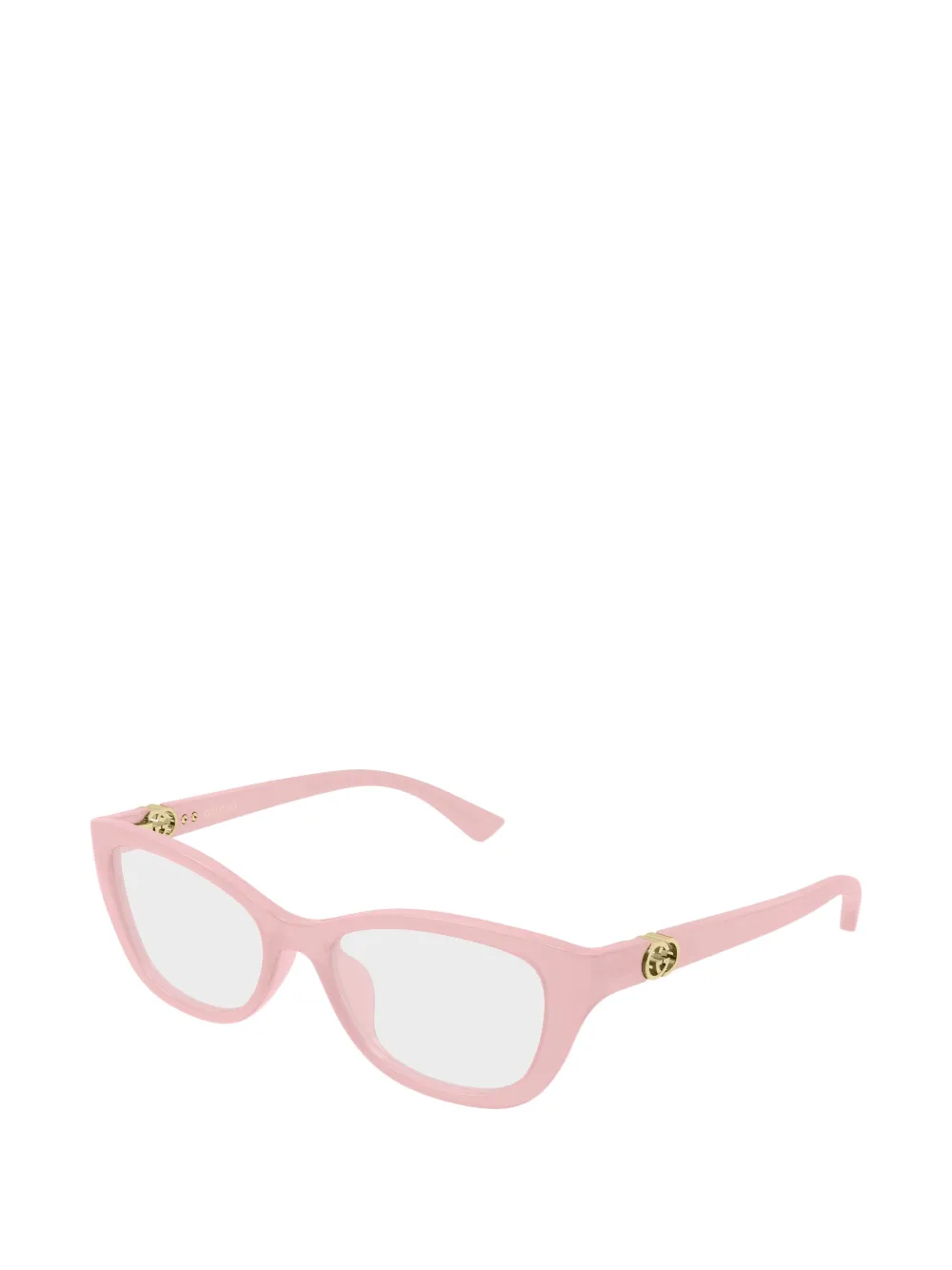 Gucci Eyewear Bril met cat-eye montuur Roze