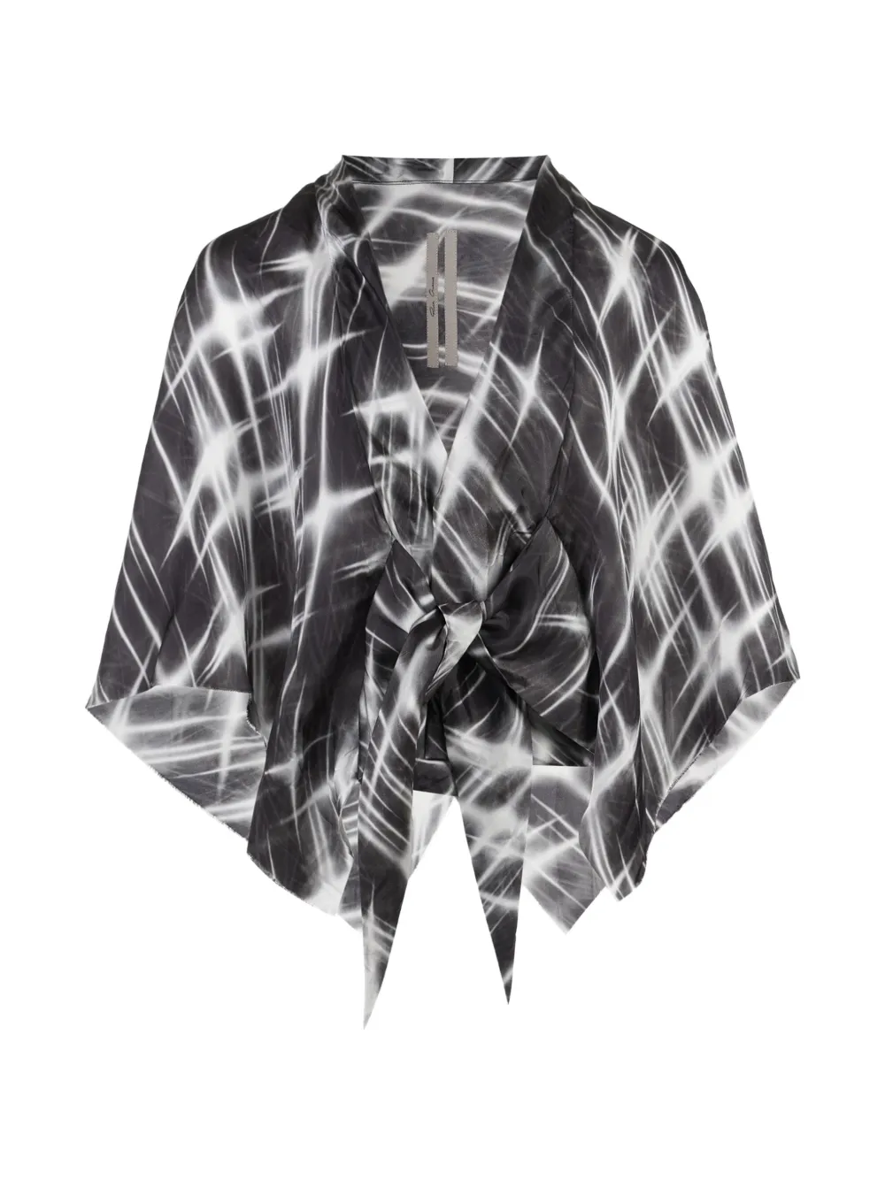 Rick Owens Half Moon top Zwart