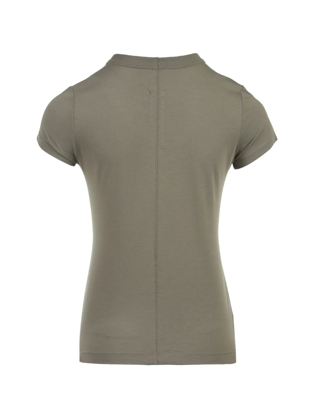 Rick Owens seam-detail short-sleeve T-shirt Groen