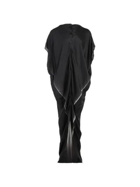 Rick Owens draped maxi dress