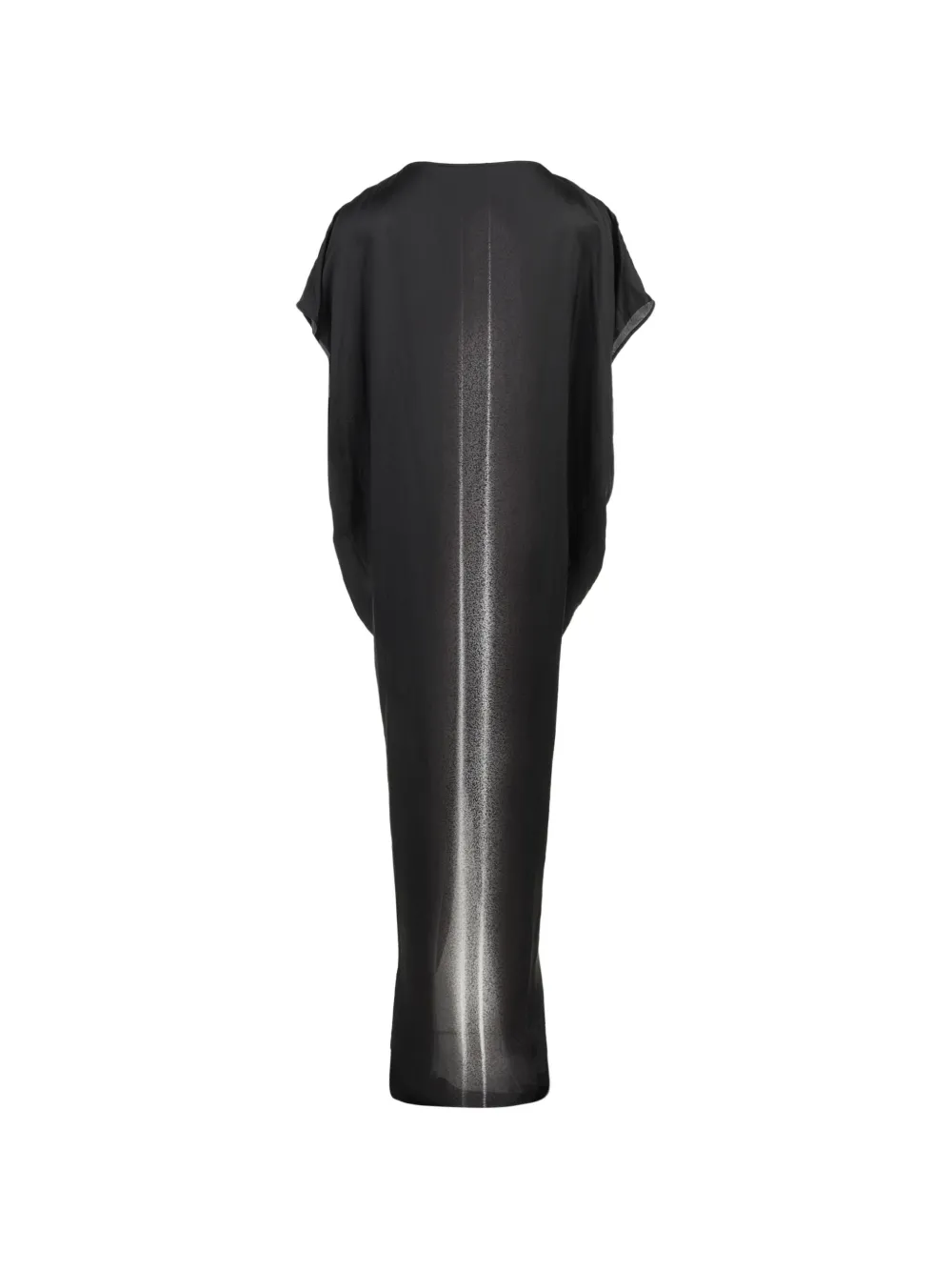 Rick Owens draped maxi dress Zwart