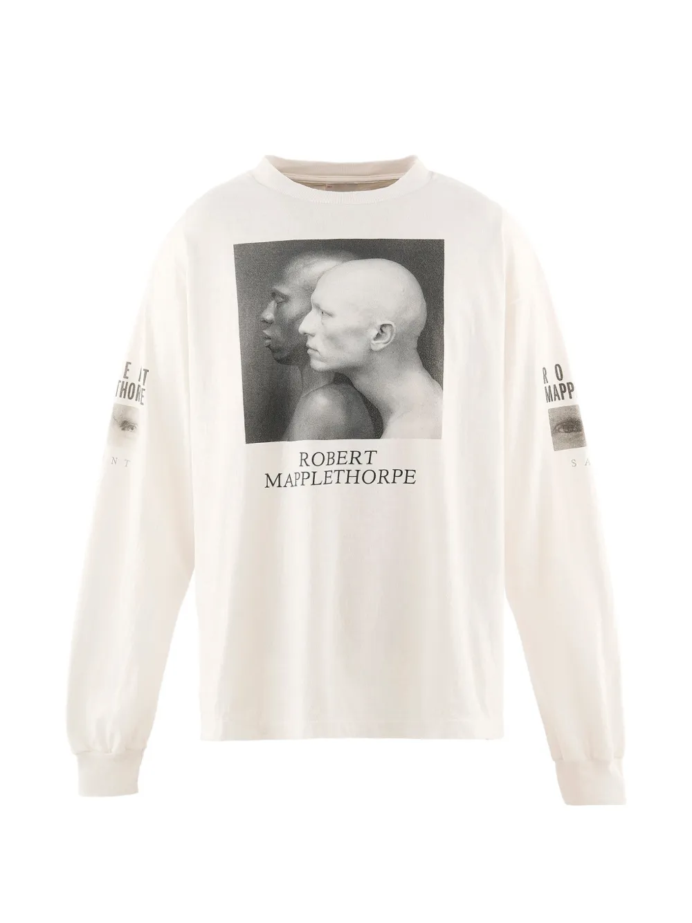 SAINT MXXXXXX x Robert Mapplethorpe MT_LS print T-shirt