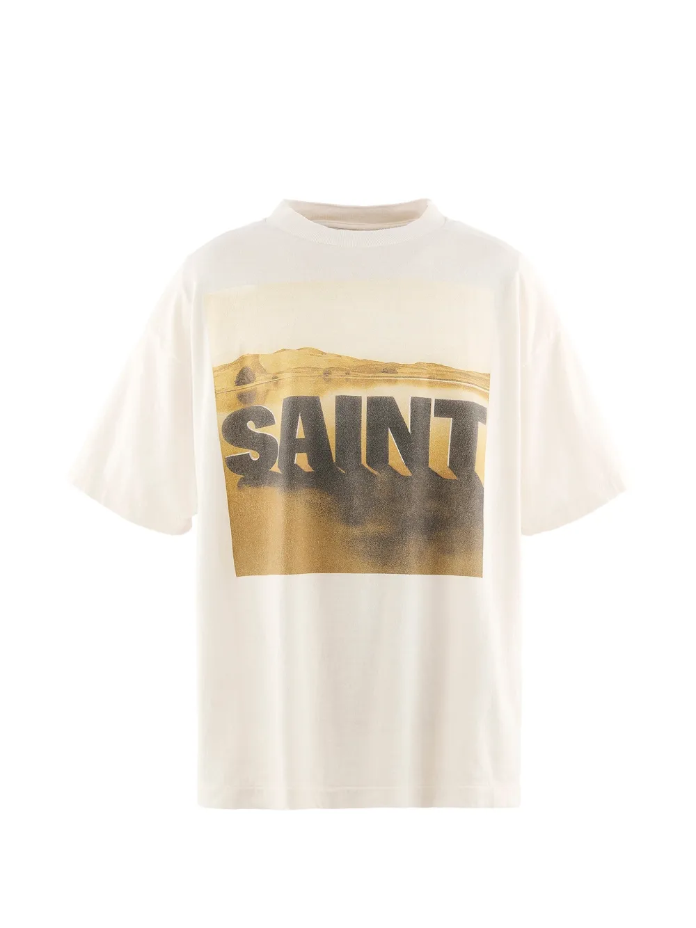 SAINT MXXXXXX graphic-print T-shirt Wit