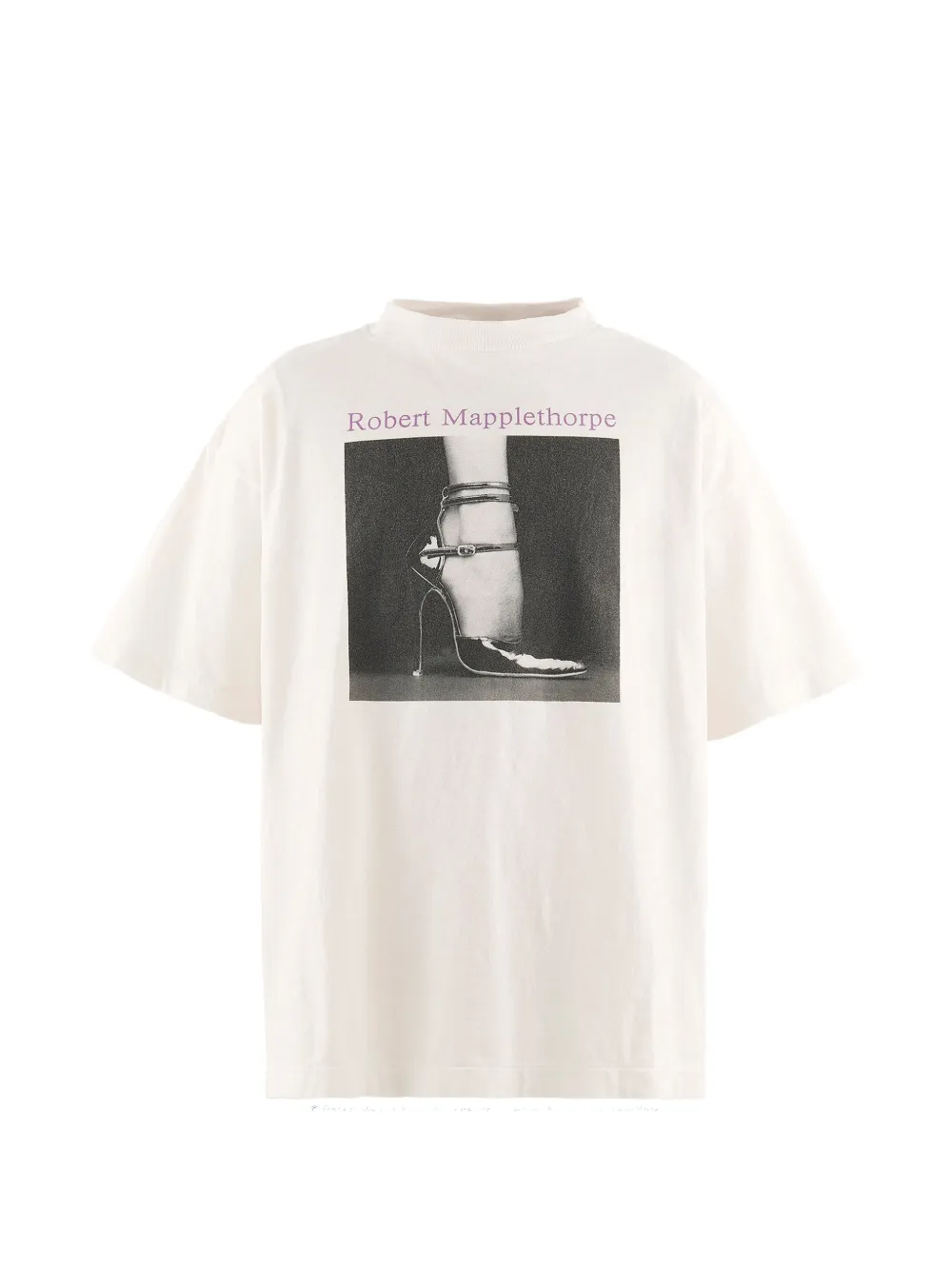 SAINT MXXXXXX × Robert Mapplethorpe photographic-print T-shirt