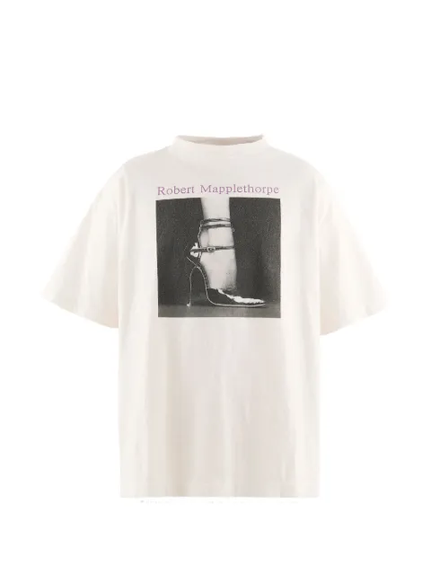SAINT MXXXXXX × Robert Mapplethorpe photographic-print T-shirt