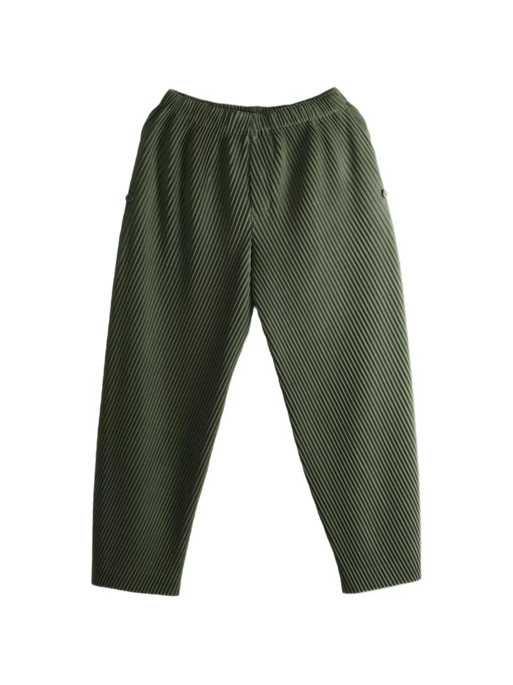 Homme Plissé Issey Miyake Straight broek Groen