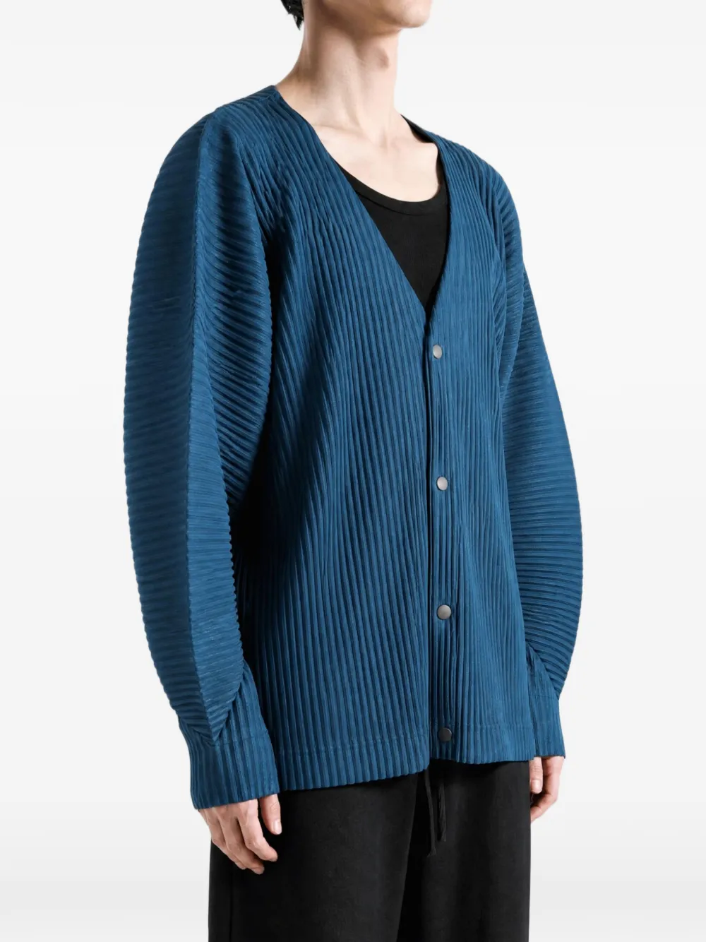 Homme Plissé Issey Miyake Plissé vest Blauw