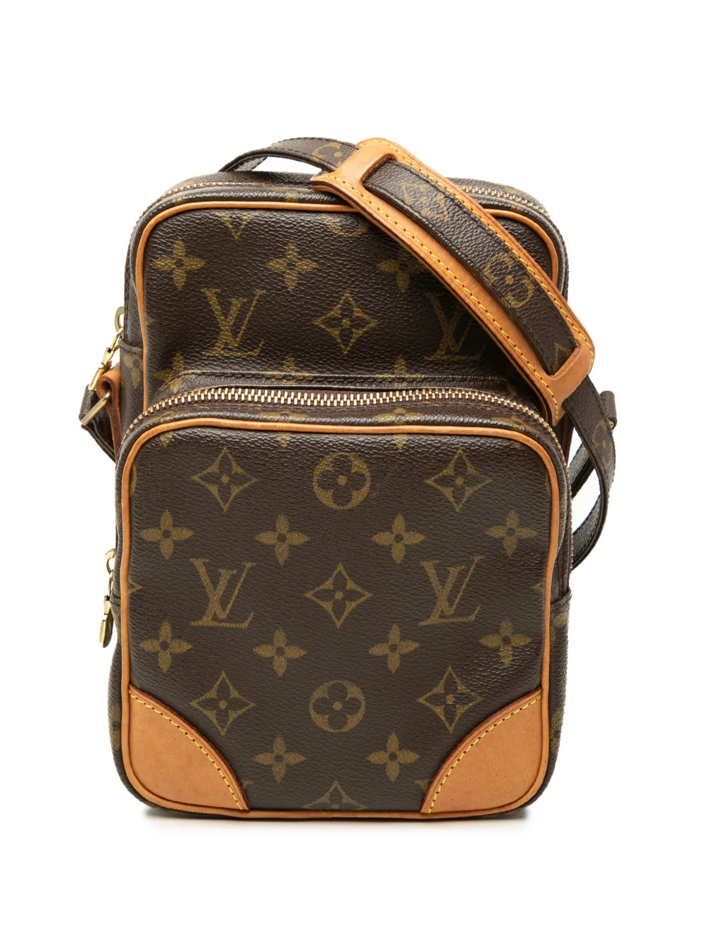 Louis Vuitton Pre-Owned 2003 Monogram Amazone crossbody bag - Marrone