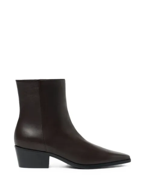 Scarosso Ambra square-toe ankle boots