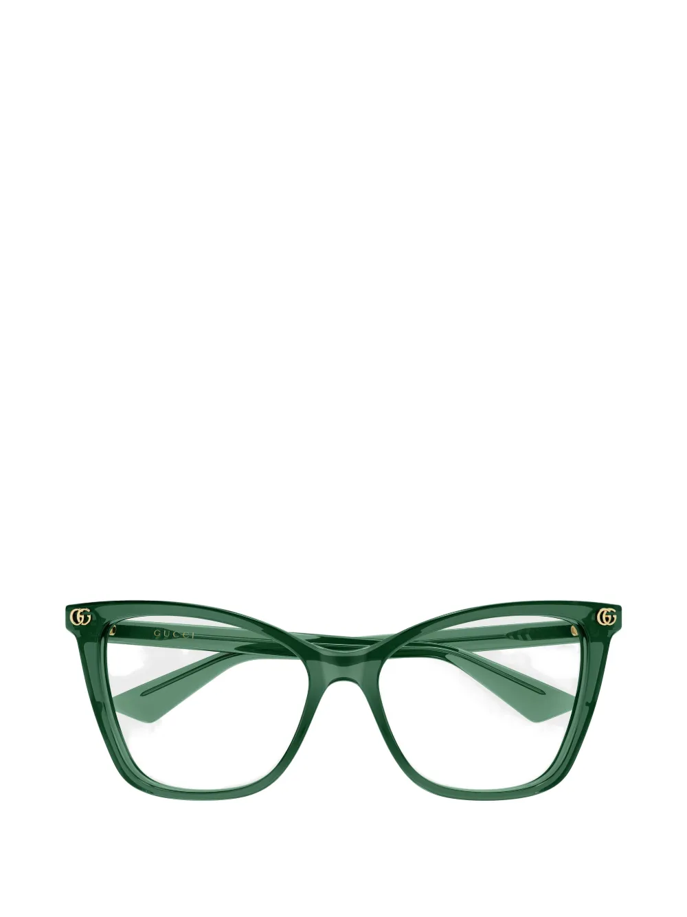 Gucci Eyewear lunettes de vue à monture papillon - Vert Gucci Eyewear lunettes de vue à monture papillon - Vert
