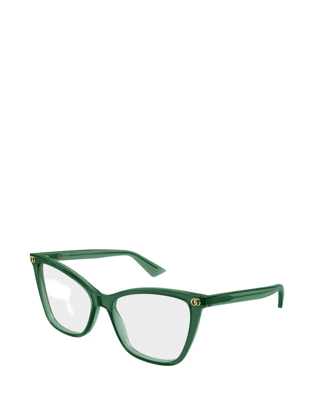 Gucci Eyewear Bril met cat-eye montuur Groen