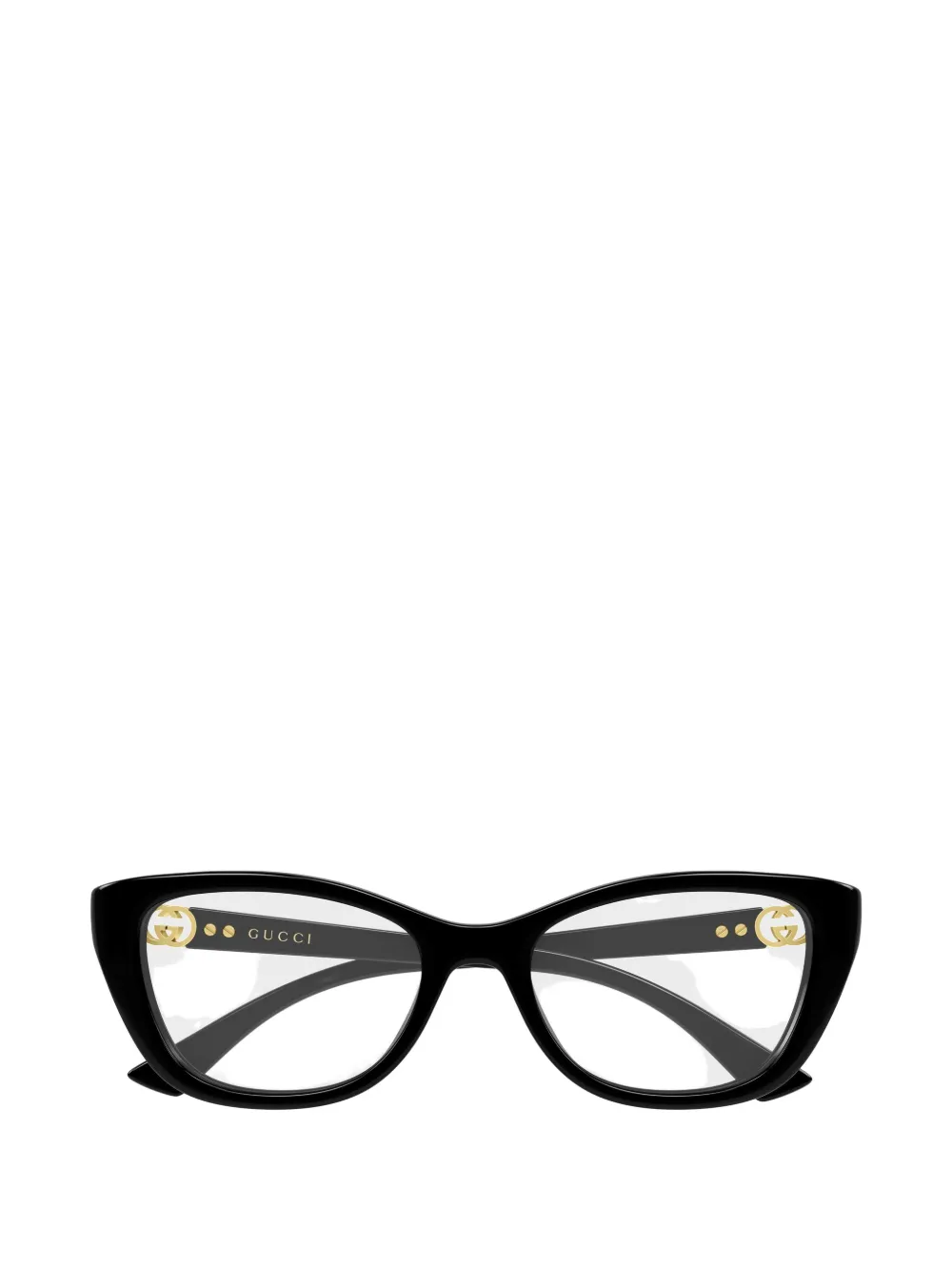 Gucci Eyewear Interlocking G cat-eye glasses - Nero