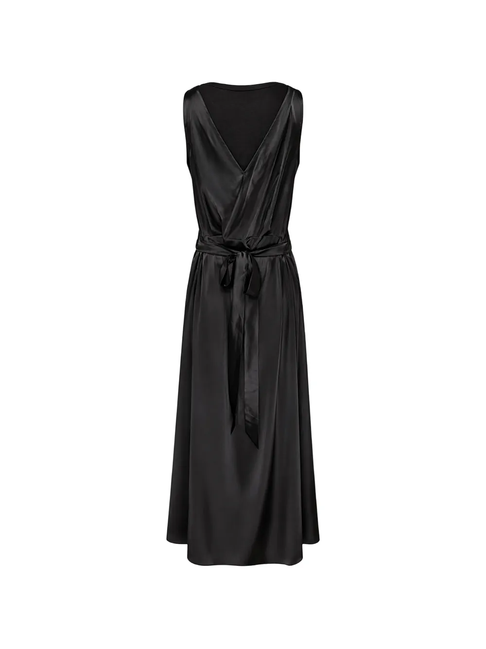 Simone Rocha embroidered bow-detail maxi dress Zwart