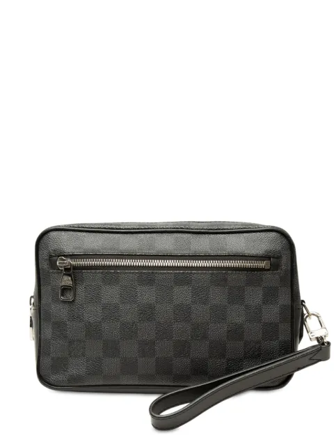 Louis Vuitton Pre-Owned 2018 Damier Graphite Kasai clutch bag