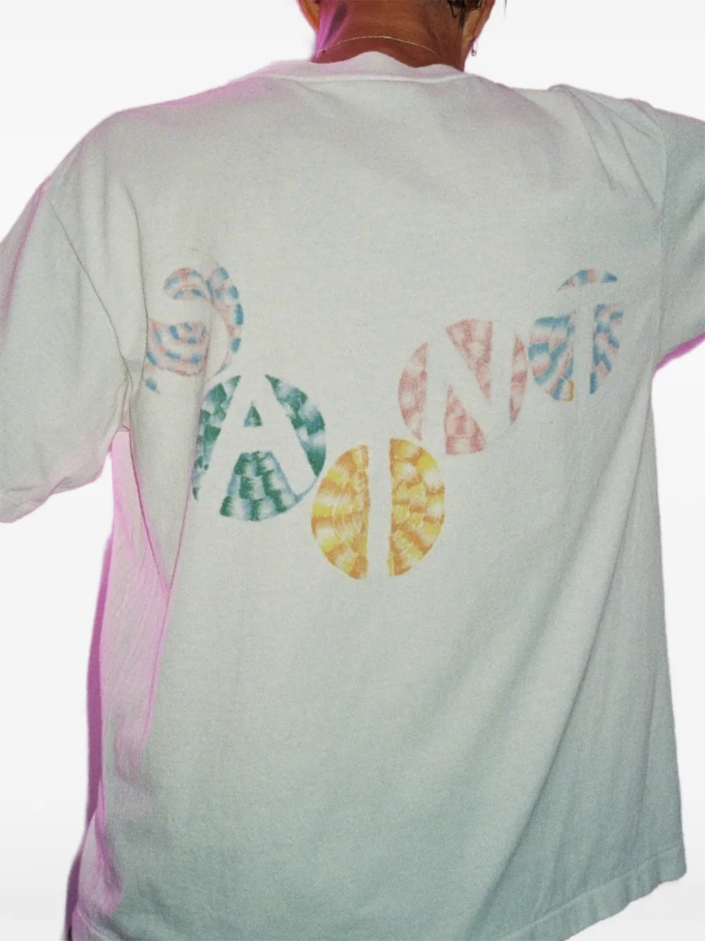SAINT MXXXXXX x Coco Star Sims T-shirt met grafische print Wit
