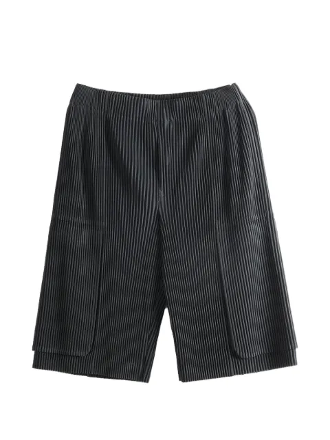 Homme Plissé Issey Miyake pleated bermuda shorts